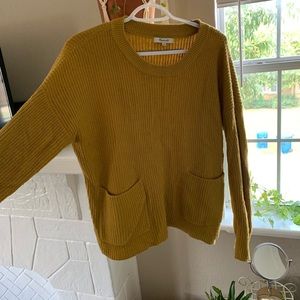 Mustard Madewell Sweater